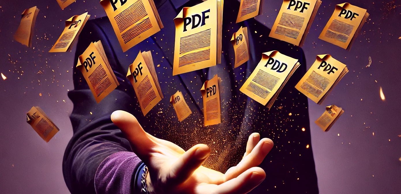 PDF's flying out as downloads