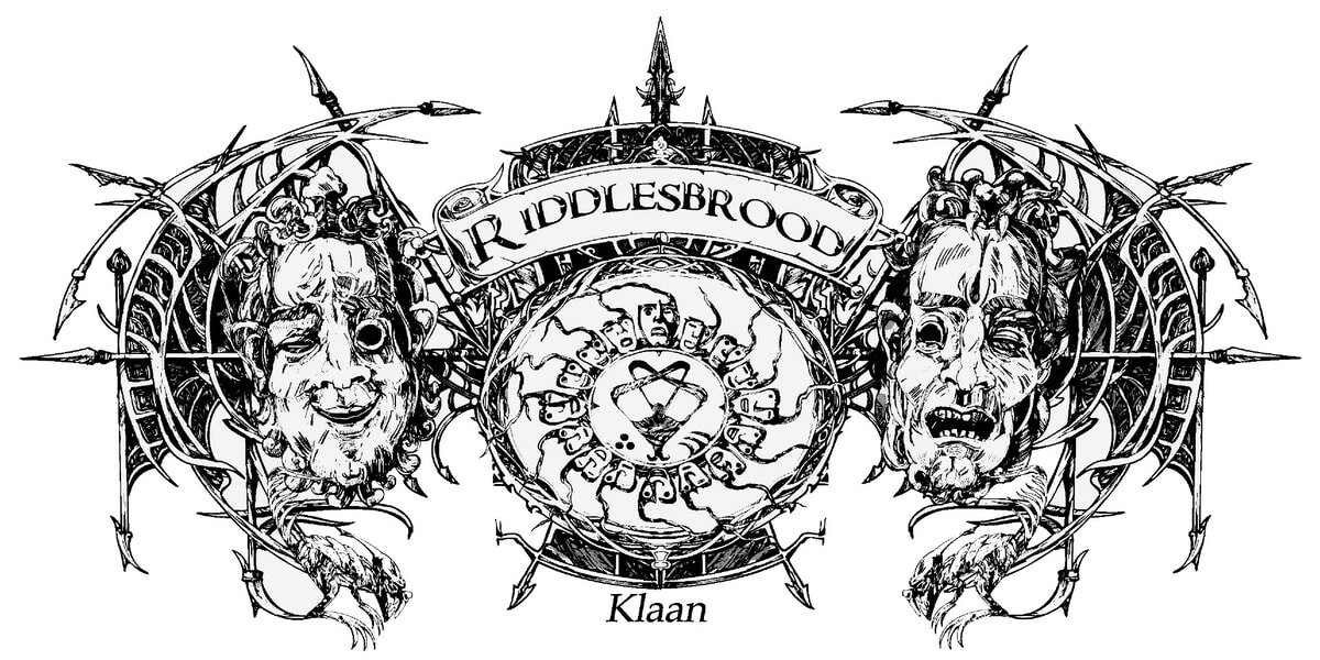 Join the adventure! The Riddlesbrood Logo represents thrilling performances and creative storytelling.
