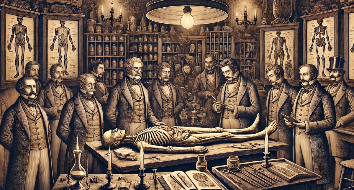 Professor T. Halberd examines