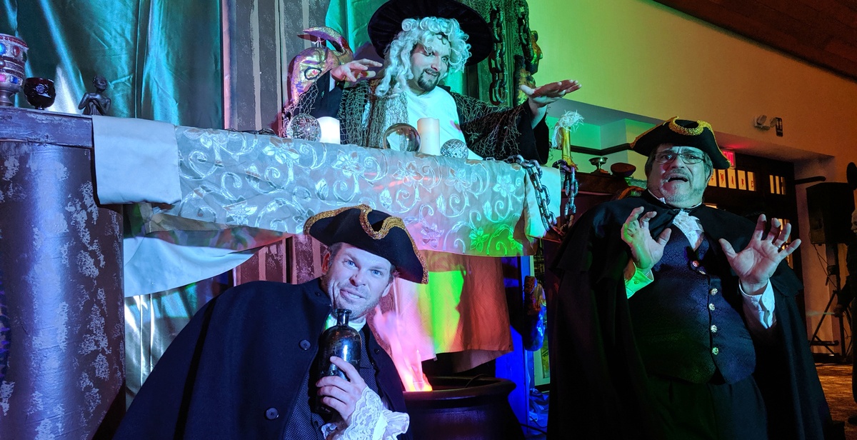 Give your guests a fright with a dramatic witch act featuring dark sorcery and supernatural thrills!