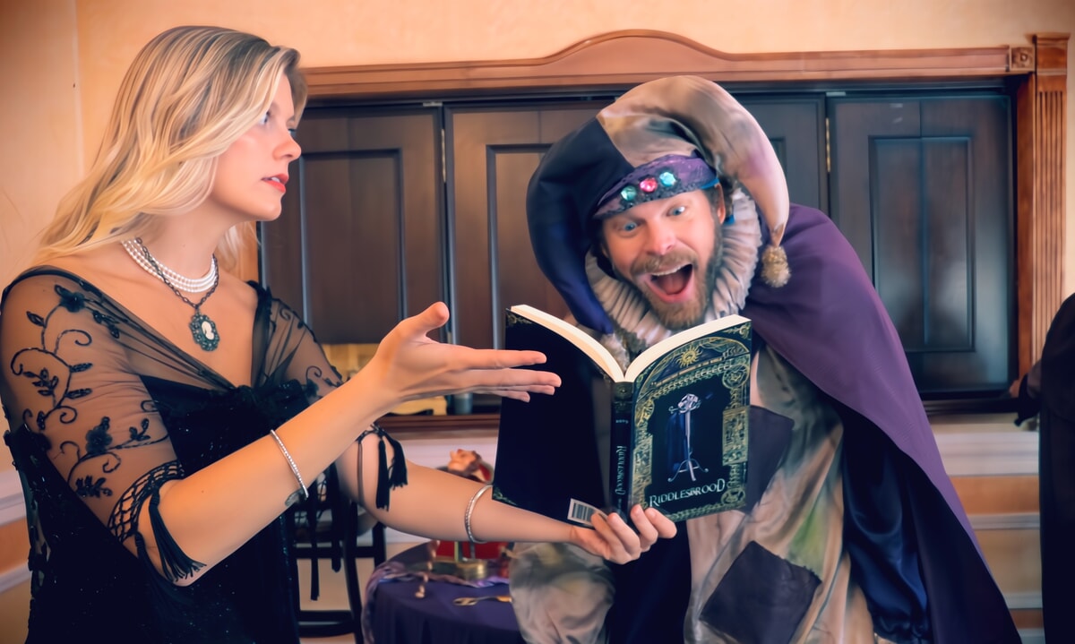 A captivating look at the official novel of Riddlesbrood, rich with storytelling, fantasy, and theatrical intrigue