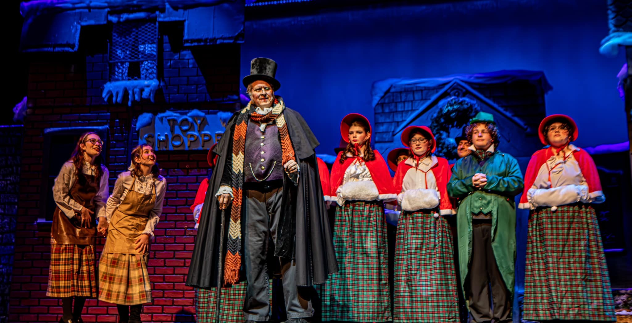 A nostalgic look at actors in period costumes from past performances over the years