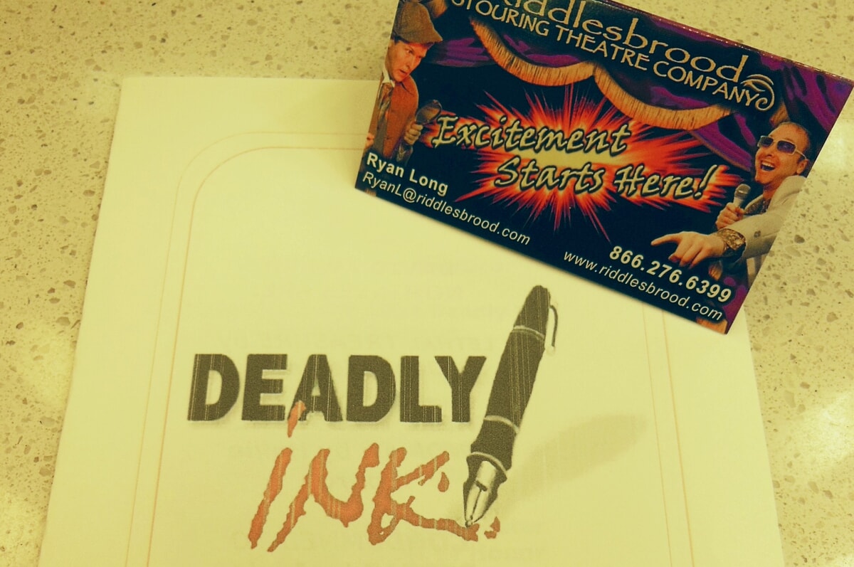 Deadly Ink Murder Mystery