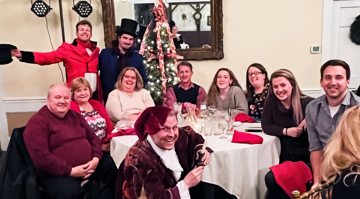 Looking for Christmas laughs? Our costumed actors bring holiday cheer and comedy!