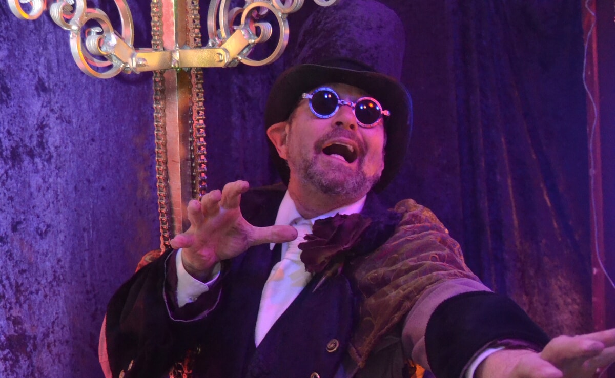 Who is Clyde P. Riddlesbrood? A showman, a legend, a mystery waiting to be unraveled