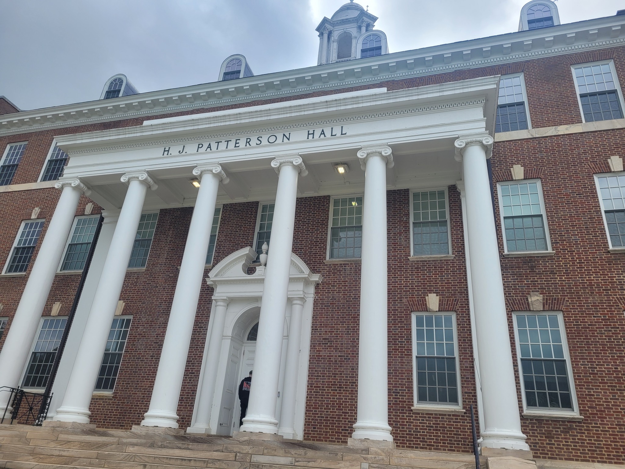 Exterior shot of H.J. Patterson Hall, home to the Department of Linguistics at the University of Maryland