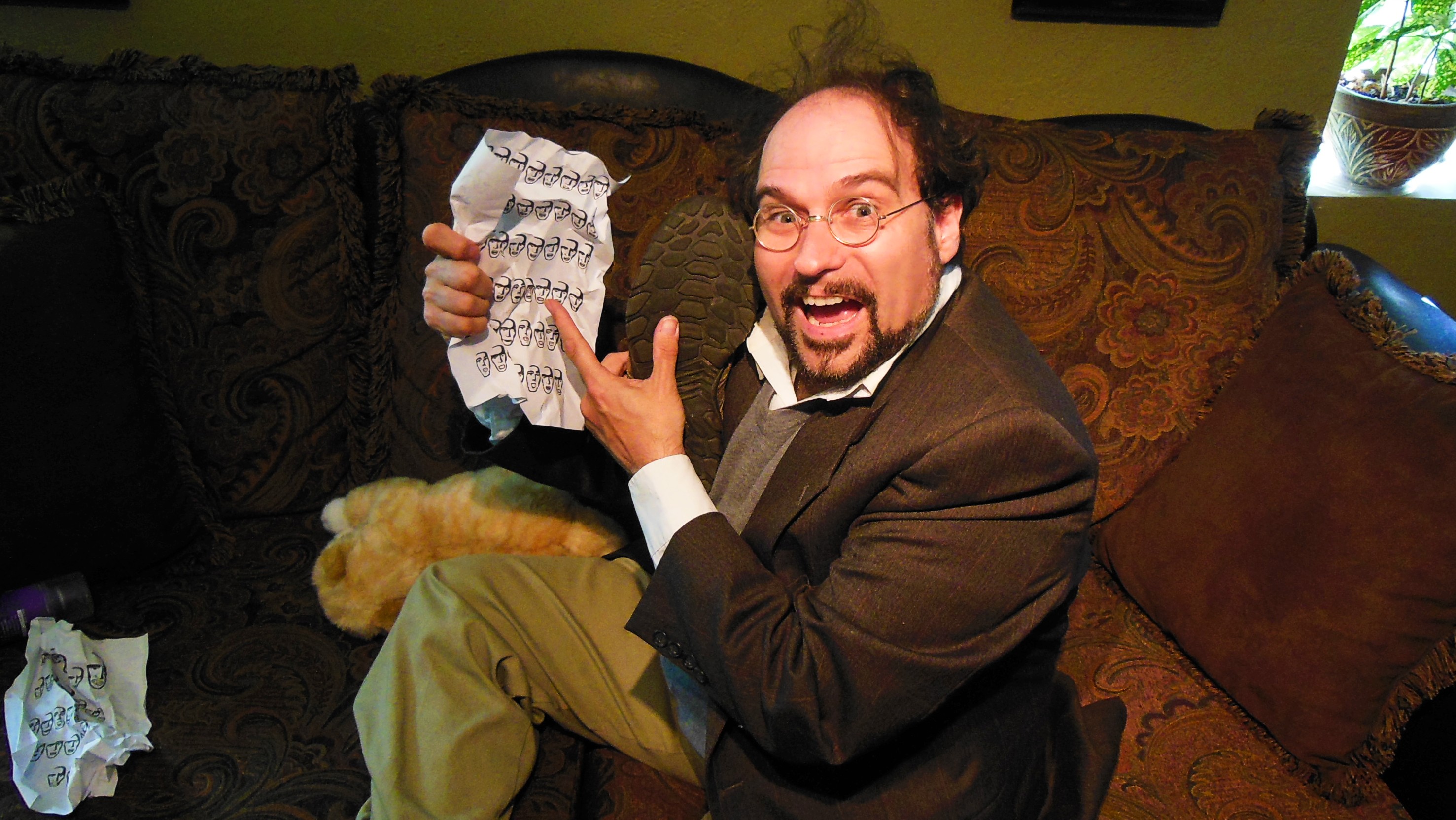 Professor T. Halberd blending science and silliness in 'Strange Hymn'