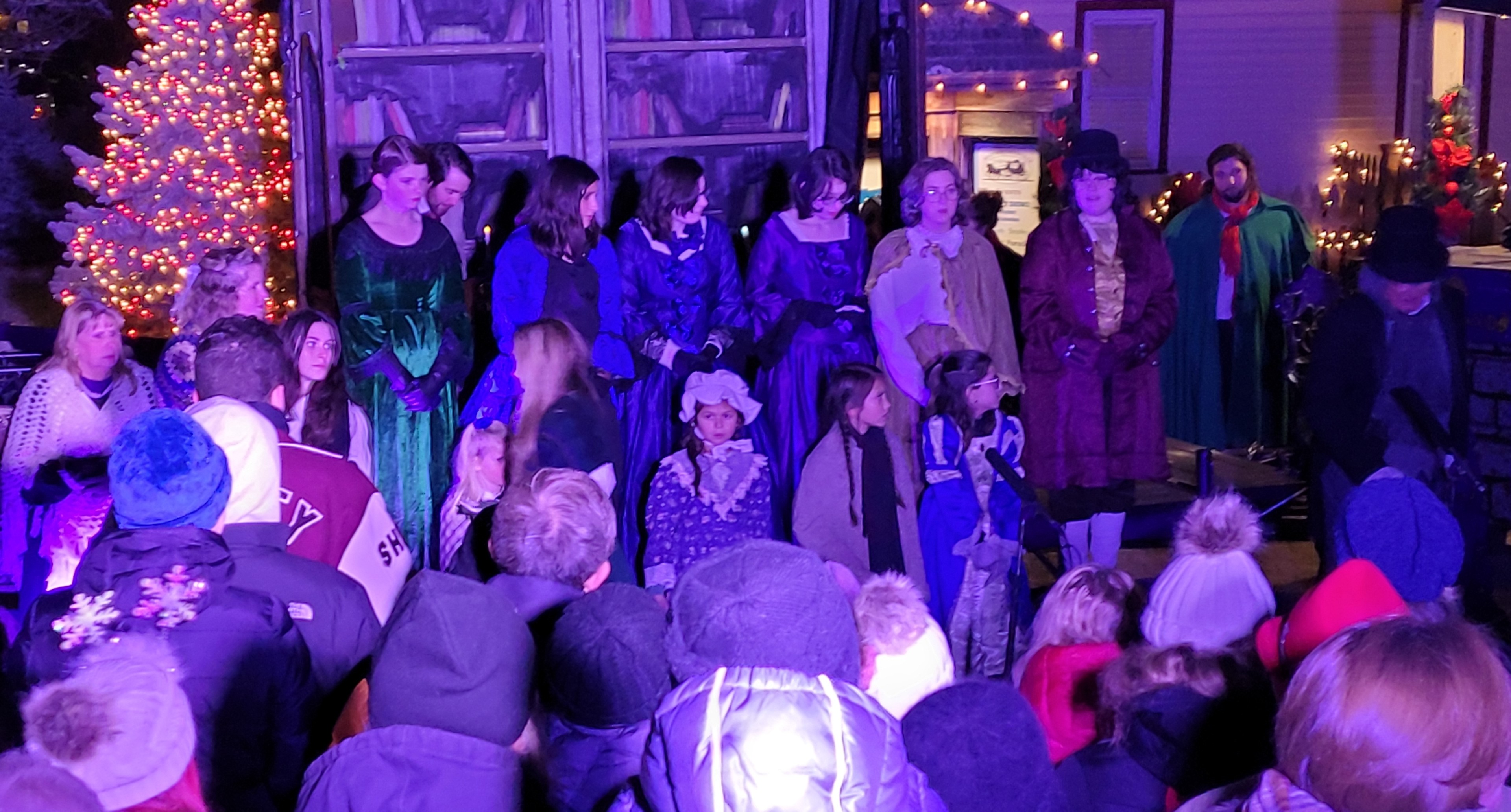 Live reenactments of Charles Dickens' stories at Historic Smithville’s Dickens Fest