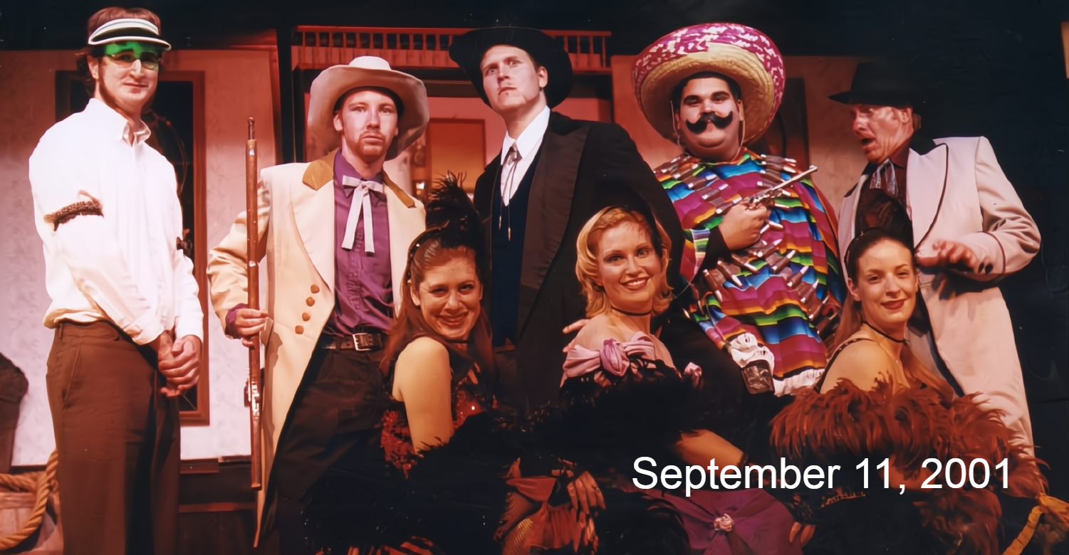 A reflective 9/11 dinner theater experience with actors portraying real-life stories