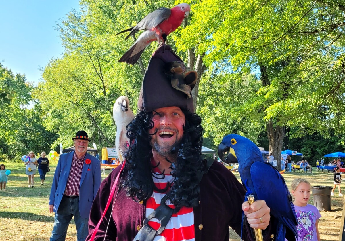 Parrots on the Pirate
