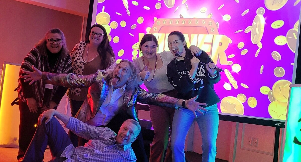 Our lively hosts keep the energy high and the laughs coming!