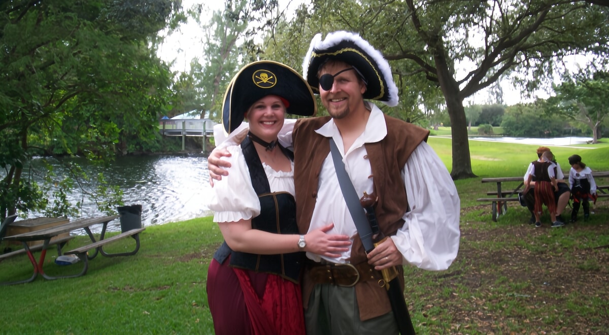 Ahoy! A pirate-themed wedding sets sail for adventure, romance, and fun