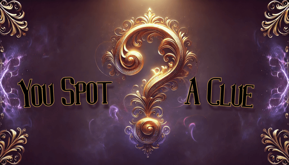 Mysterious hints for the show