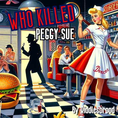 1950s murder mystery dinner theater.