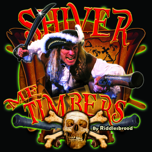 Pirate-themed set for a thrilling murder mystery